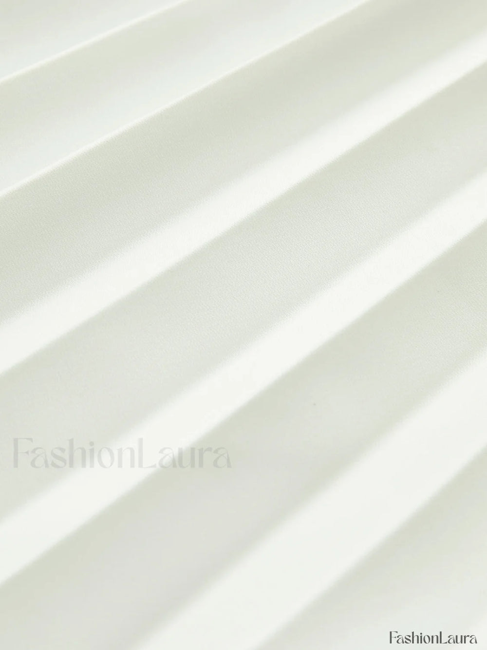 Solid Pleated Strapless Split Dress Dresses