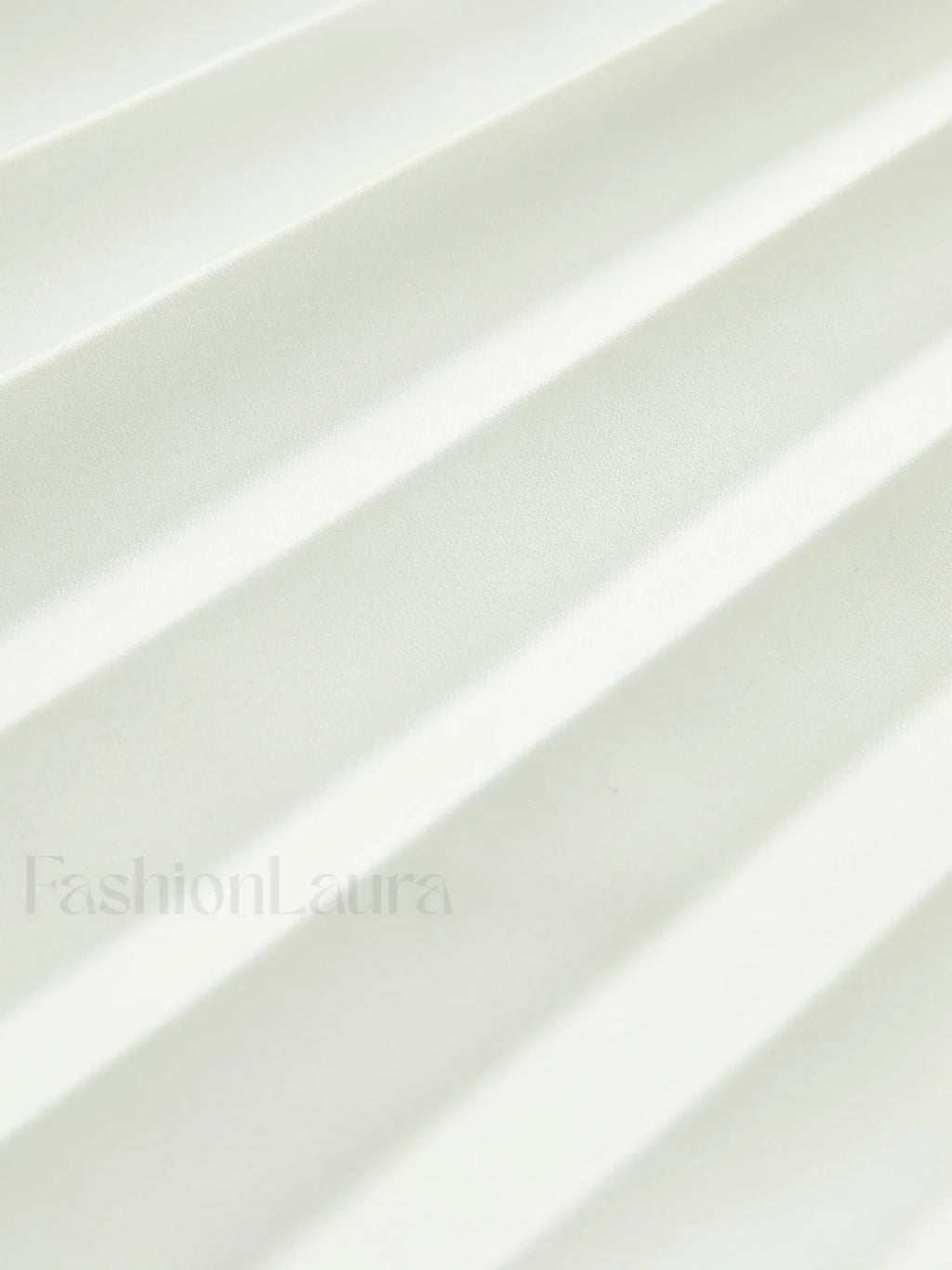 Solid Pleated Strapless Split Dress Dresses