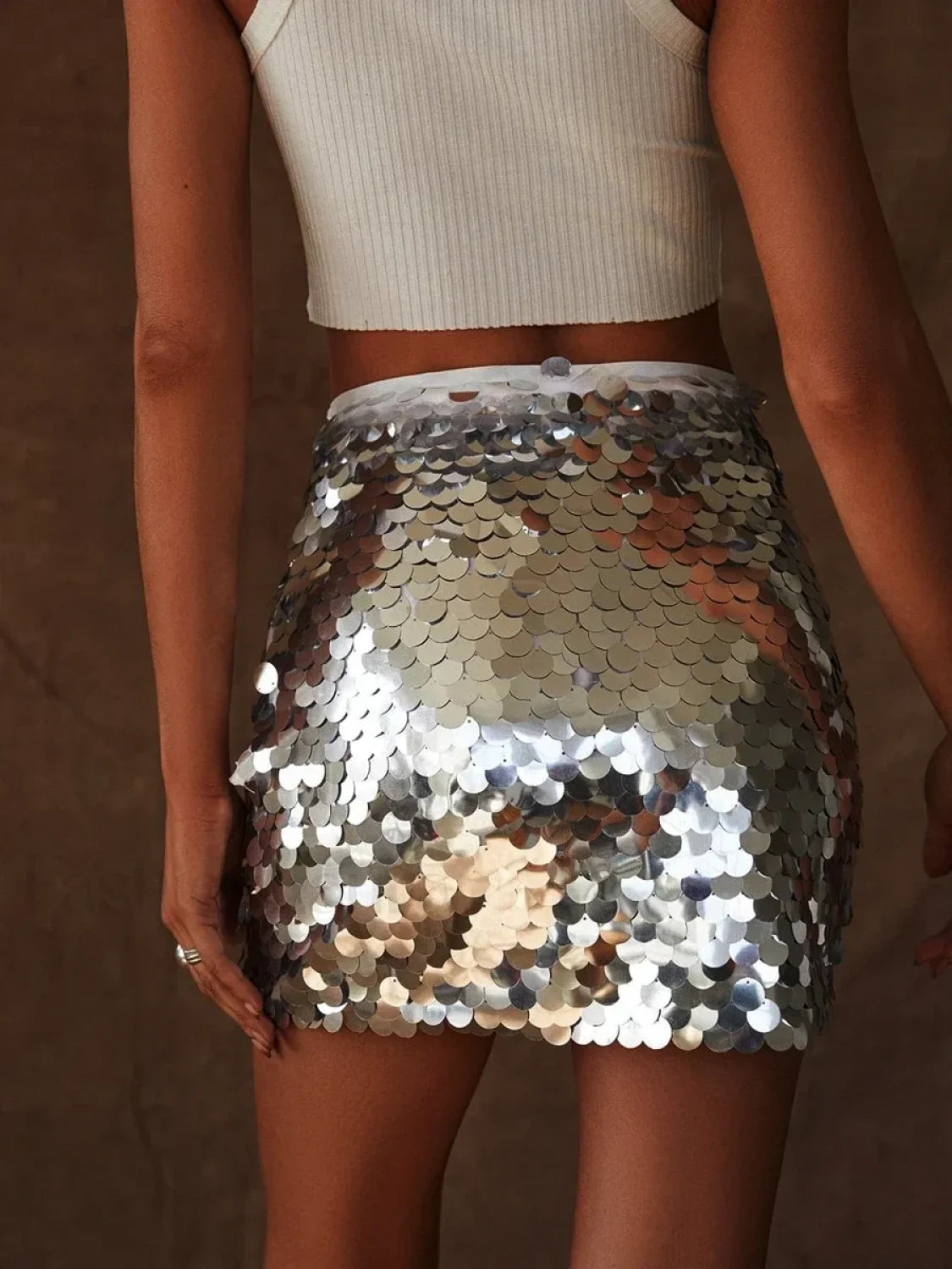 Sparkle Bodycon Pencil Skirt Secondary image