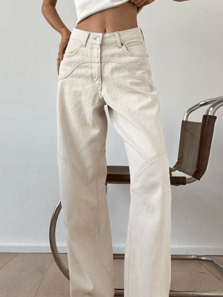 Splice Straight Leg Cargo Jeans Secondary image