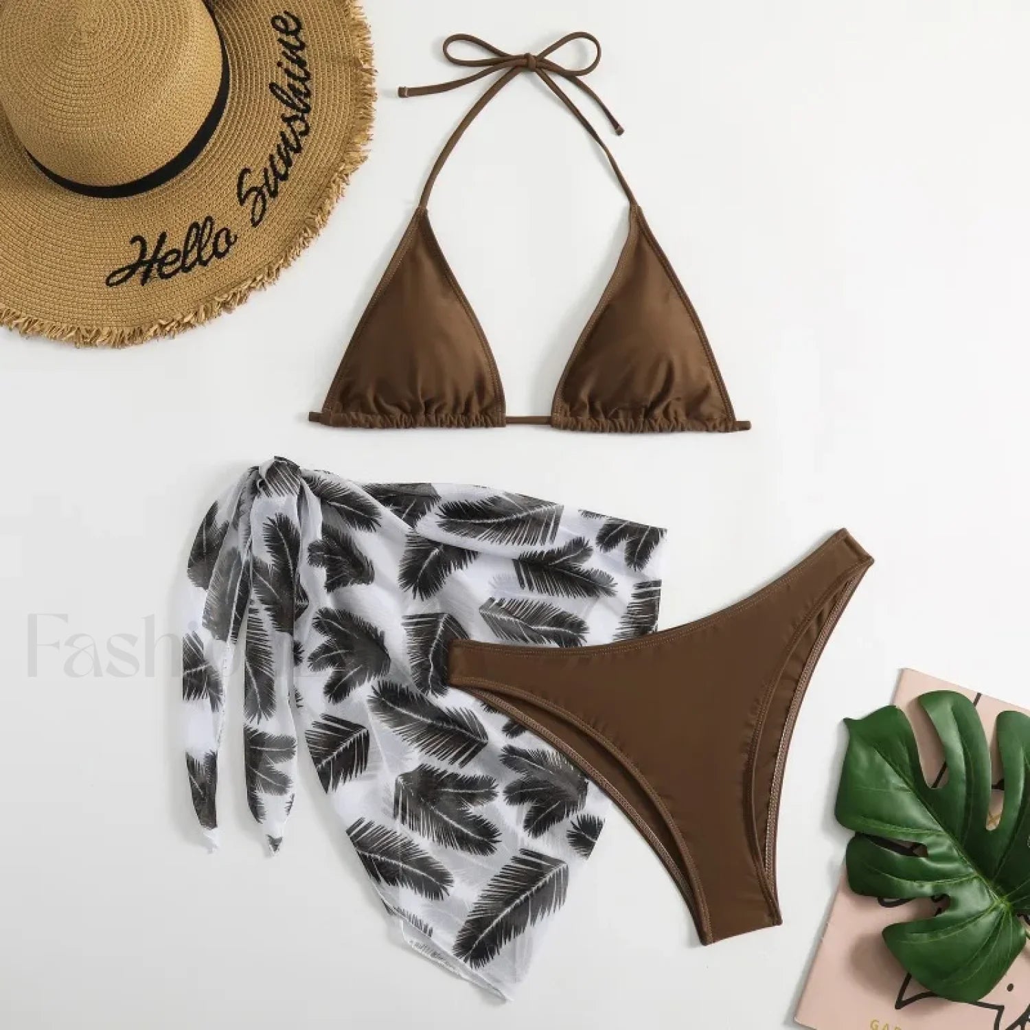 Split Classic Print Three Piece Set Secondary image