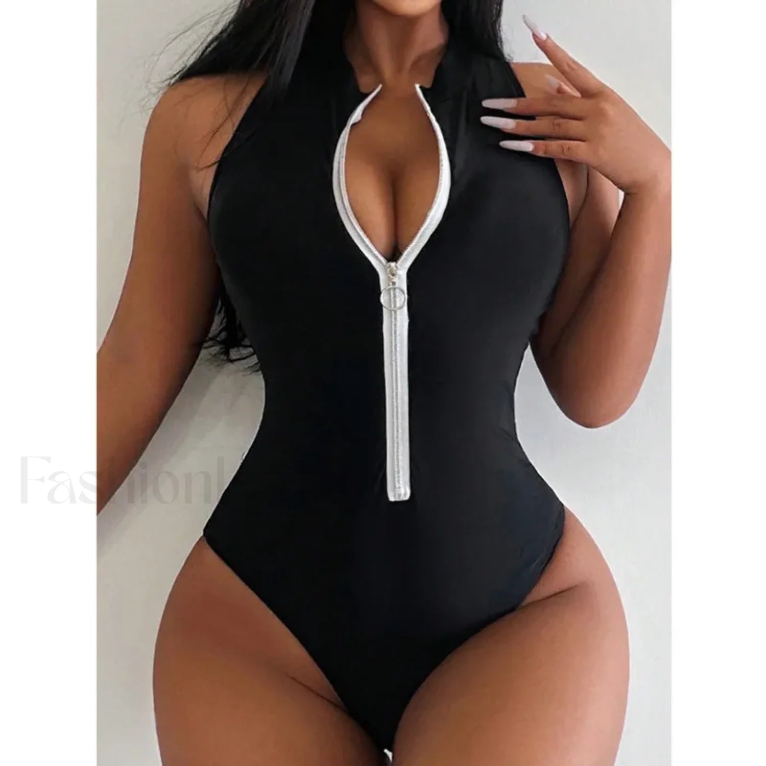Sports Push Up Closed Swim One Piece Secondary image