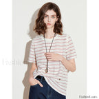 Spring New Short Sleeve Cotton T Shirt