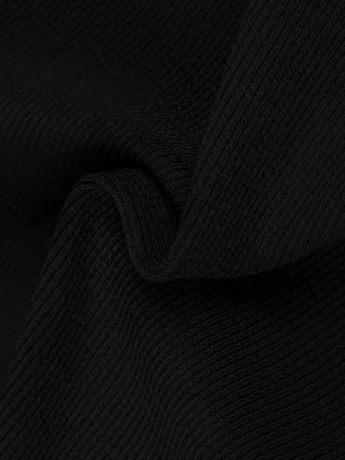 Square Neck Contrast Trim Long Sleeve Knit Shirt T Shirts