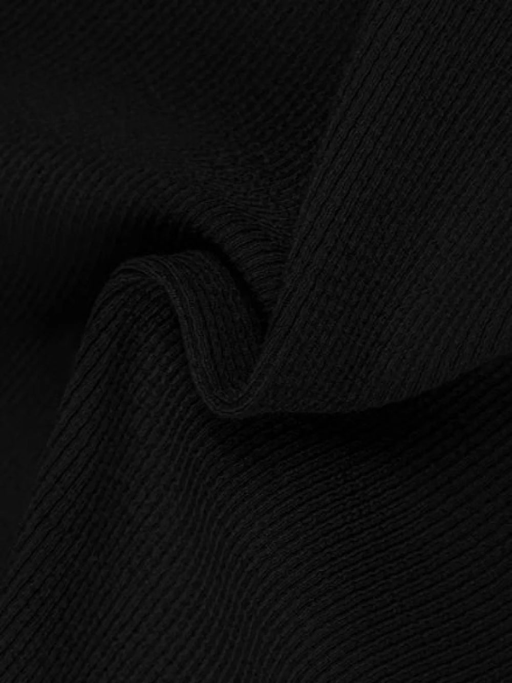 Square Neck Contrast Trim Long Sleeve Knit Shirt T Shirts