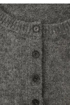 Standard Fit Wide Neck Cardigan