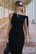 Strappy Simple Style Bodycon Maxi Dress