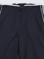 Street Ribbon Contrast Color Wide Leg Pants Pants