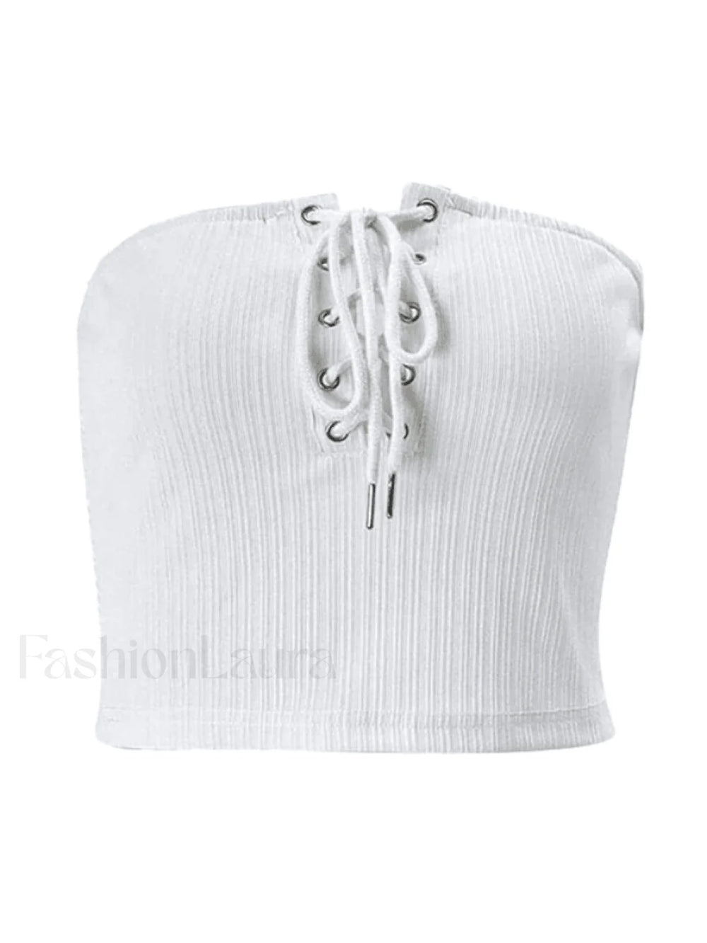 Street Tie Half Cardigan Bandeau Top Tops&Tees