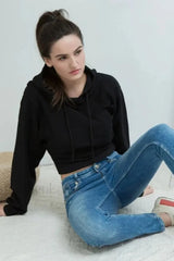 Streetwear Comfortable Pullover Hoodie Black / S