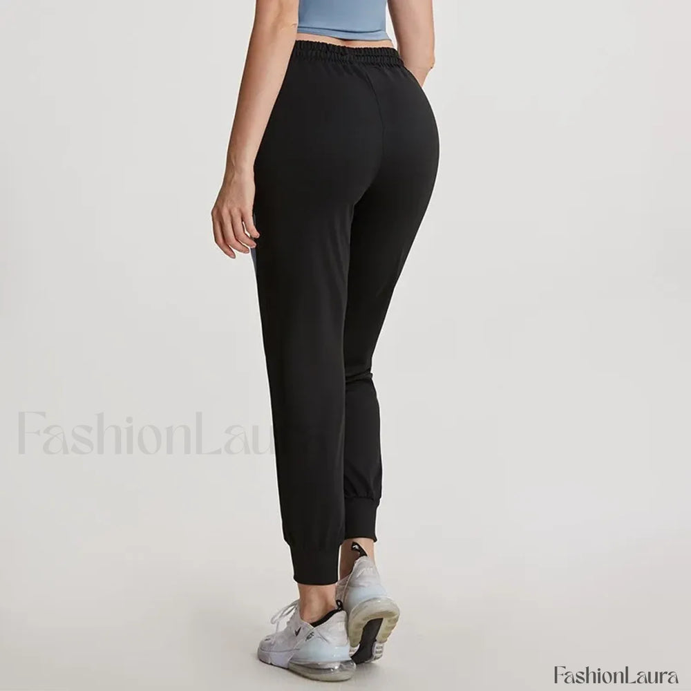 Stretchy High Waist Wide Leg Yoga Sweatpants