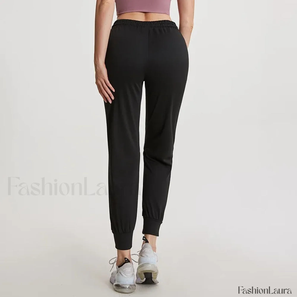 Stretchy High Waist Wide Leg Yoga Sweatpants