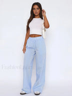 Styling Striped Long Pants Pants