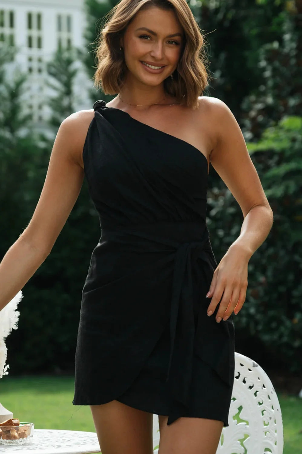 Suddenly Elegant Mini Dress S / Black