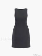Suiting Sleeveless Short Dress Dresses