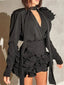 Sweet Bodycon Party Mini Skirt Black / S