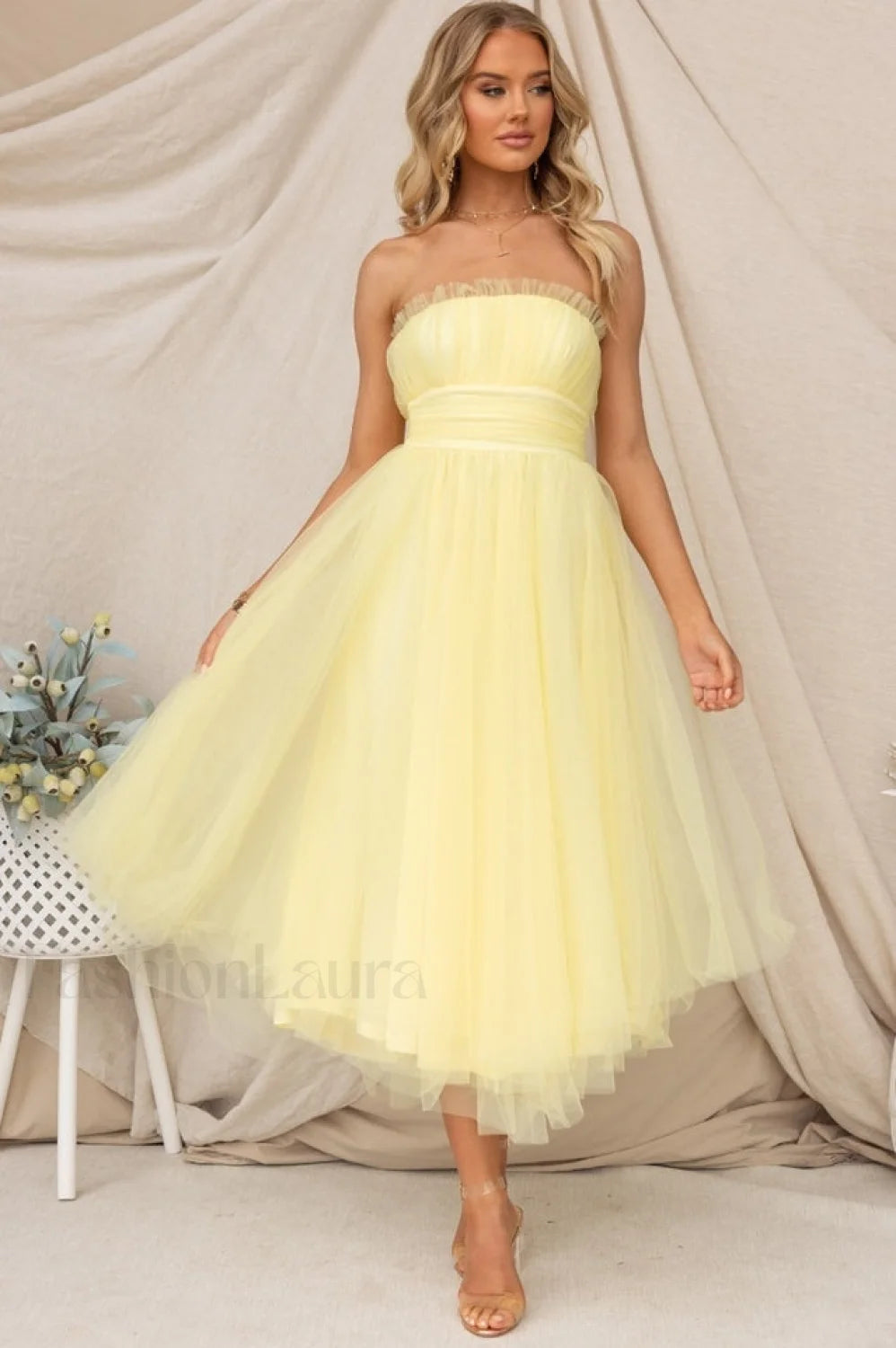 Sweetest Treat Stylish Maxi Dress S / Buttercup