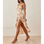 Sweetheart Lace Floral Dress