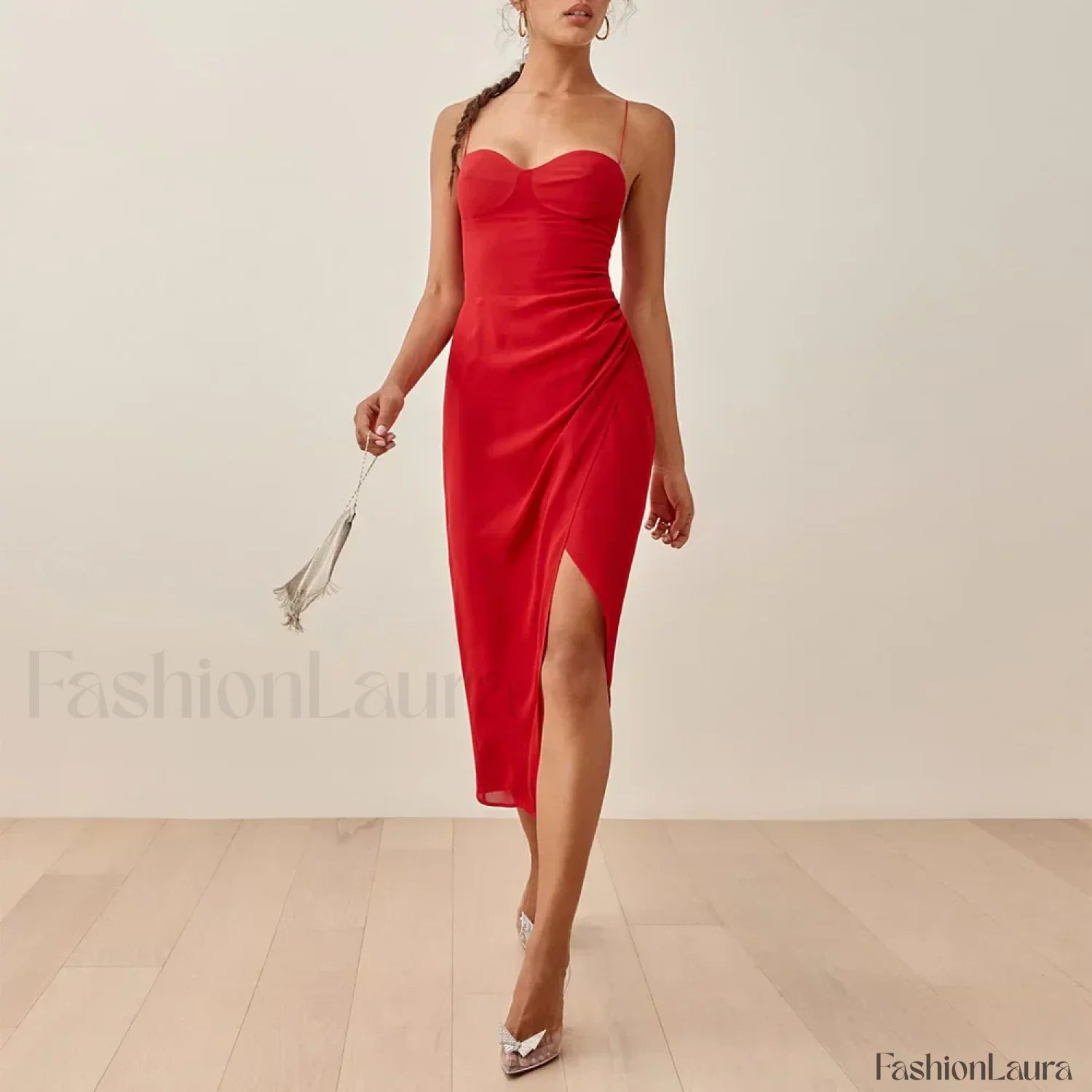 Sweetheart Lace Floral Dress color 6 / S