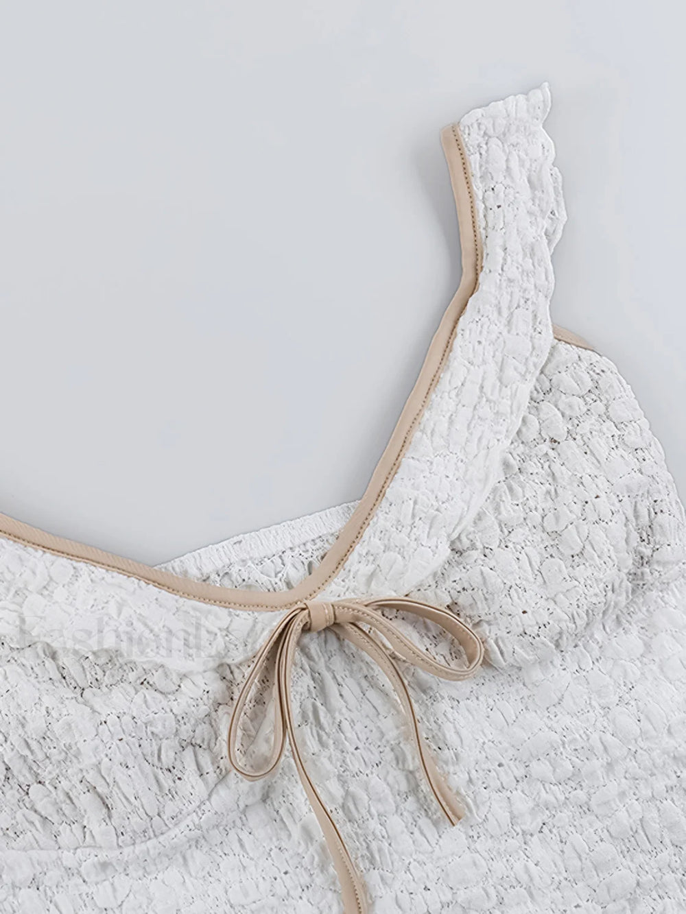 Sweetie Bow Detail Cami Top Tank Tops & Camis