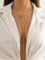 Tassel Pendant Necklace Gold / One Size Necklaces