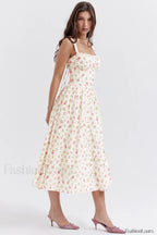 Tatiana Rose Stylish Print Midi Sundress