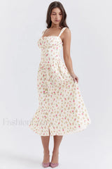Tatiana Rose Stylish Print Midi Sundress