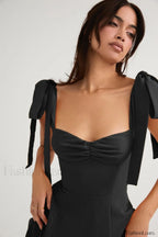 Tea Elegant Break Dress S / Black
