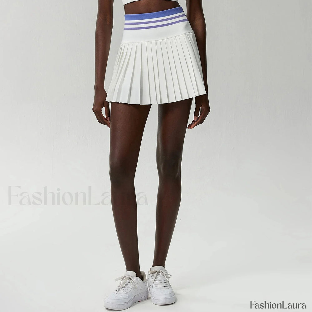 Tennis Pleated Sporty Pocket Skirt