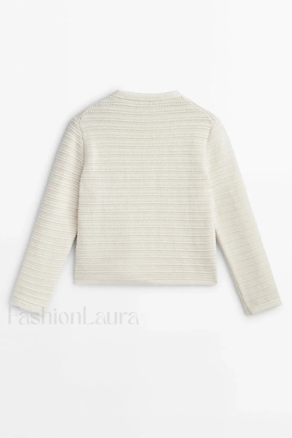 Textured Knit Button Cardigan
