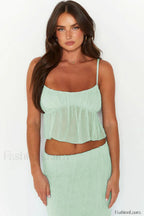 The Moment Top Charming + Skirt Set