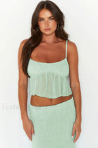 The Moment Top Charming + Skirt Set