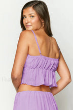 The Moment Top Charming + Skirt Set