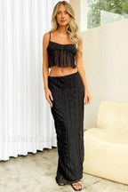 The Moment Top Charming + Skirt Set