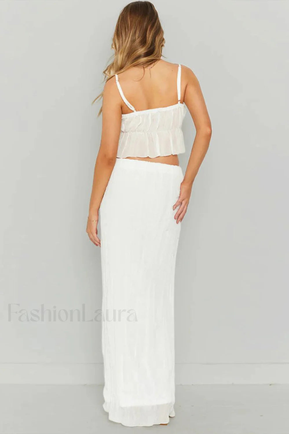 The Moment Top Charming + Skirt Set