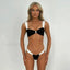 Thong Push Up Bikini Set black / S