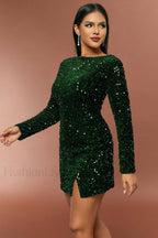 Time Will Stylish Tell Mini Dress S / Army Green