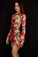 Toira Halter Stylish Mini Dress
