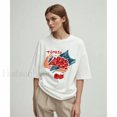 Tomato Vegetable Raccoon Meme Vintage T Shirt