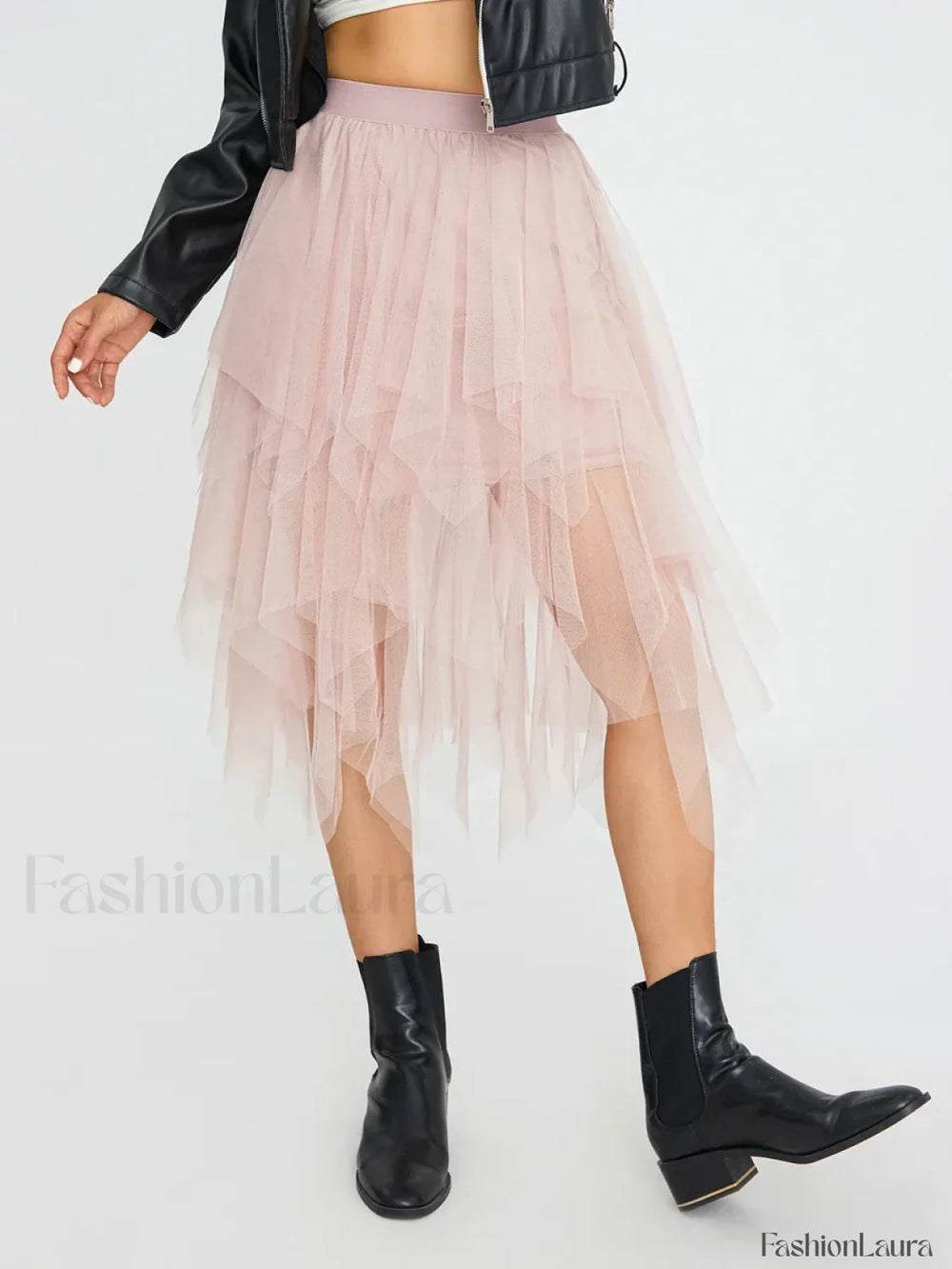 Tulle Multi Layer Mesh Skirt