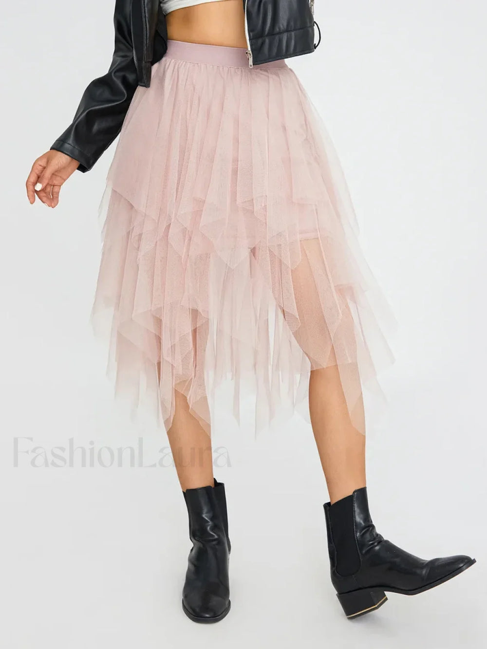 Tulle Multi Layer Mesh Skirt