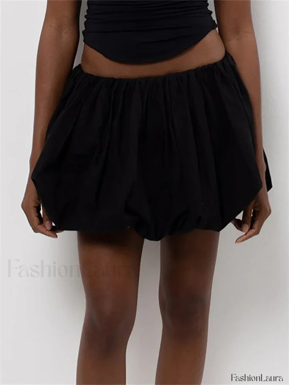 Tutu Loose Fit Mini Skirt BLACK / S