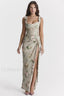 Una Vintage Floral Corset Graceful + Maxi Skirt Set XS / Floral