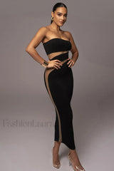 Unpredictable Elegant Midi Dress