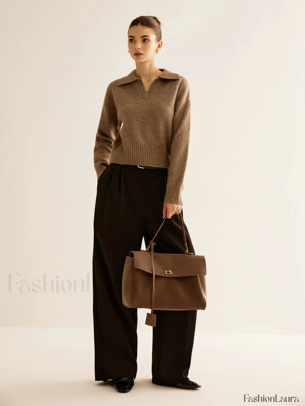 Utility Large Capacity Flap Shoulder Bag Bag