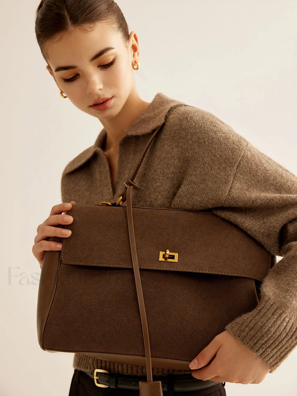 Utility Large Capacity Flap Shoulder Bag Bag