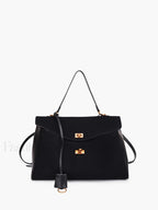 Utility Large Capacity Flap Shoulder Bag Black / One Size Bag