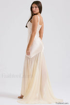 Victory Light Green Charming Chiffon Maxi Dress