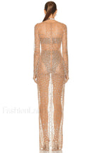 Vinci Elegant Maxi Dress