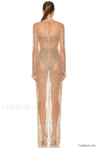 Vinci Elegant Maxi Dress